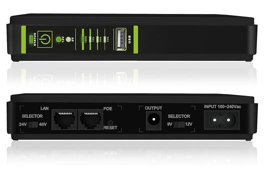 Ups Dc 5V 9V 12V Poe 24V 48V Era Plus Together On Modem Router Voip - Visualizzazione dettagliata