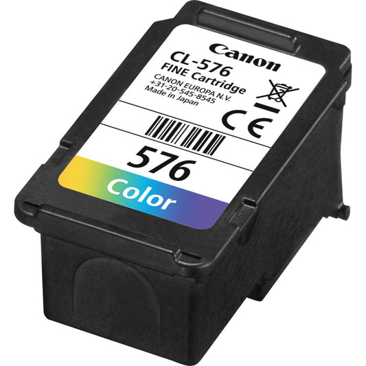 Ink Canon Cl576 Cmy 6 2Ml 100Pg Pixma Tr4750I 4751I Ts3550I 3551I - Visualizzazione dettagliata