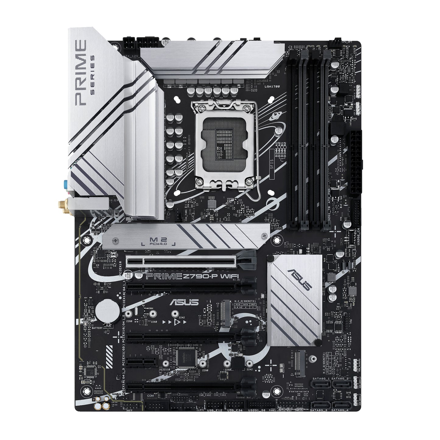 Mb Asus Prime Z790 P Wifi S1700 4Xddr5Dc 7000 O C 4Ss Dp Hdmi - Visualizzazione dettagliata