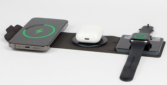 Tap 3In1 15W Compat Magsafe Nero Duduu Folde Compat Magsafe Nero - Visualizzazione dettagliata