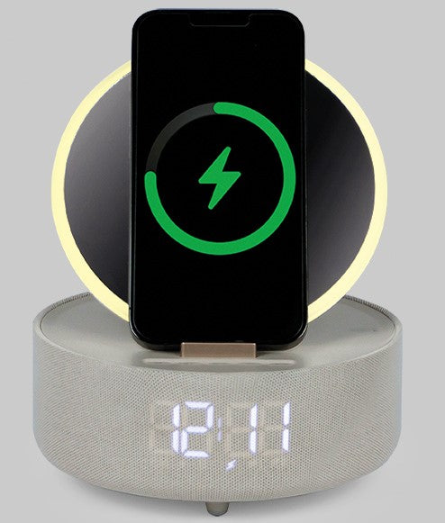 Speaker Specchio Lampada Orol Gray Duduu Make Up Gray 15W X Pc Smartph - Visualizzazione dettagliata