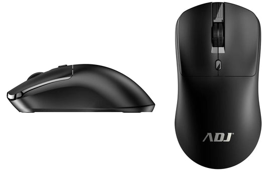 Mouse Wirless Ricaricabile Type C 1600 Dpi 3 Tasti Plug Play Bk Adj - Visualizzazione dettagliata