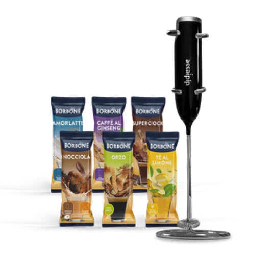 Borbone Kit Degustazione Frullino 6 Stick Solubili - Visualizzazione dettagliata