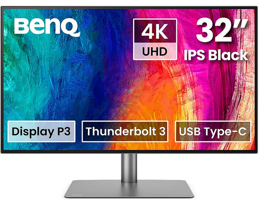 Mon 31 5 Ips 4K Dp Hdmi Usb C Benq Pd3225U Reg Altezza Pivot - Visualizzazione dettagliata