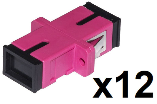 Adattatore Fibra Ottica Sc Sc Multimode Simplex Om4 Upc Conf 12Pz - Visualizzazione dettagliata