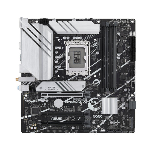 Mb Asus Prime B760M A Wifi D4 S1700 4D4 4S3 2M 2 Gbl U3 2 Dp 2Hdmi - Visualizzazione dettagliata