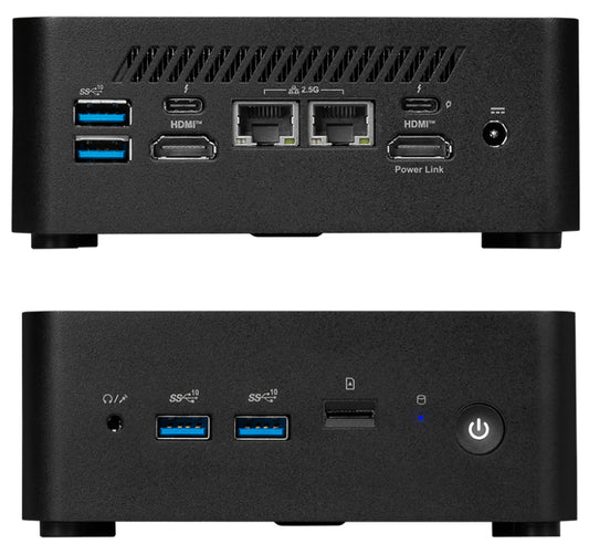 Pc Msi Cubi Nuc Core 5 8G 512 11P U5 120U Ssd M 2 P 5 Ddr5 Wifi Vesa - Visualizzazione dettagliata