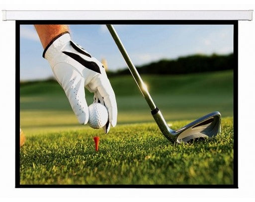 Telo Provis 400X300 Motorizzato 4 3 Motorizzato Retro Nero E43 4080 - Visualizzazione dettagliata