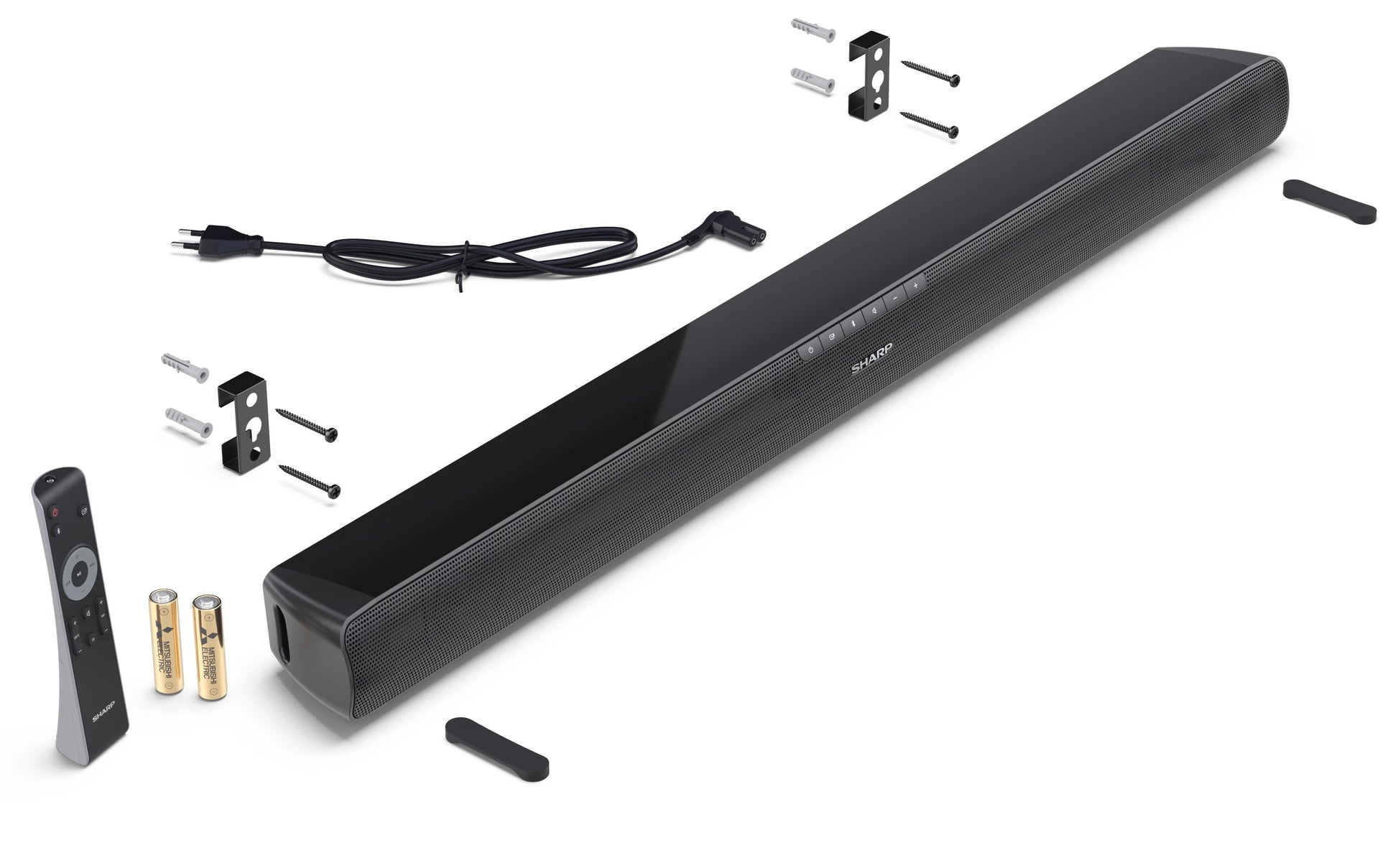 Soundbar Sharp 2 0 Ht Sb100 Bluetooth Hdmi 75W - Visualizzazione dettagliata