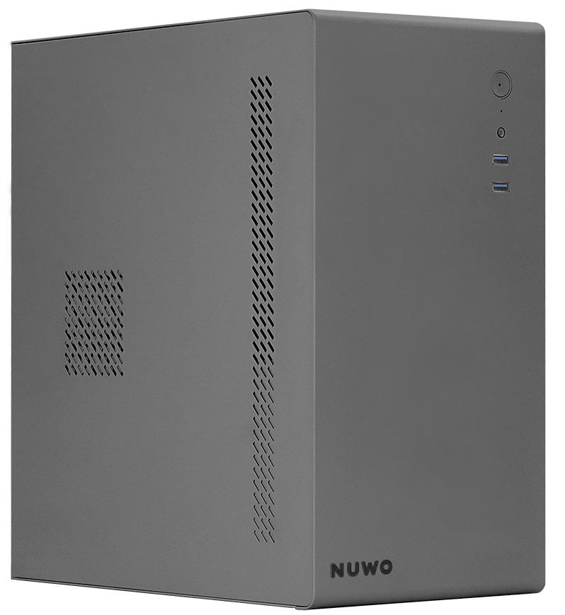 Case Mini Tower No Psu Eguera A102 2Usb3 0 6Mm Spcc Matx Mitx Silver - Visualizzazione dettagliata
