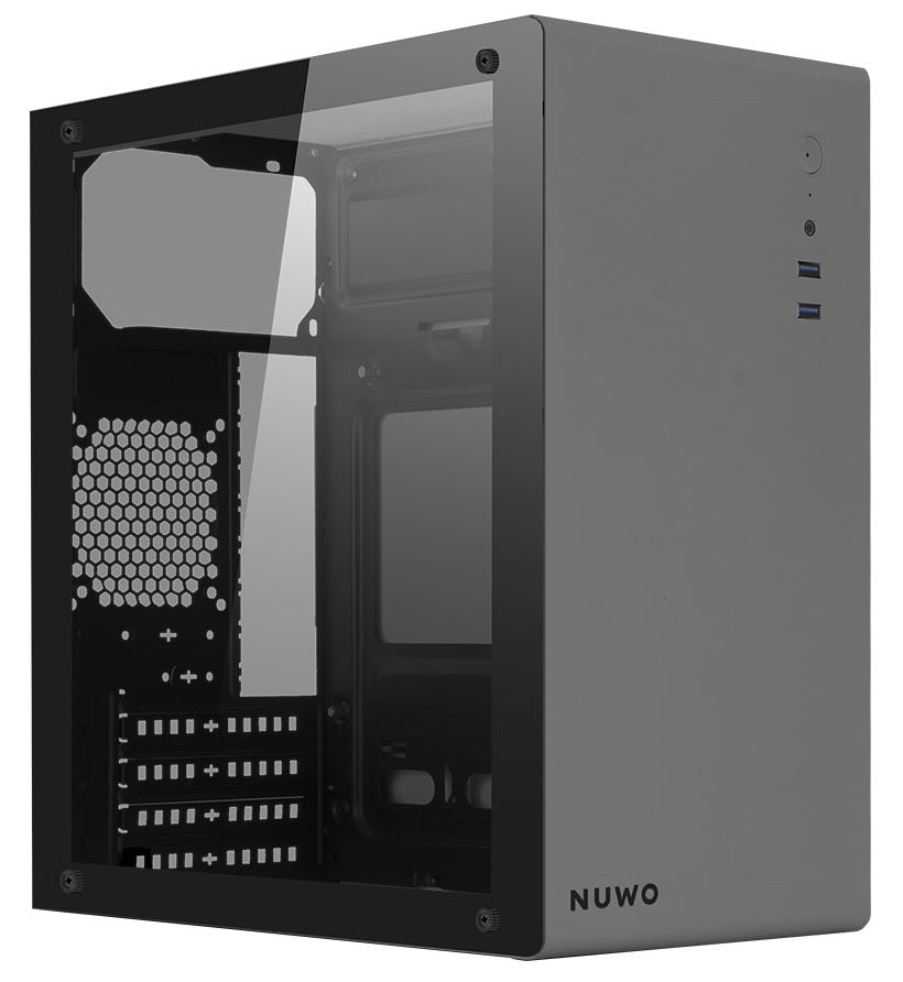 Case Mini Tower No Psu Eguera A112 2Usb3 0 6Mm Spcc Matx Mitx Sl Glass - Visualizzazione dettagliata