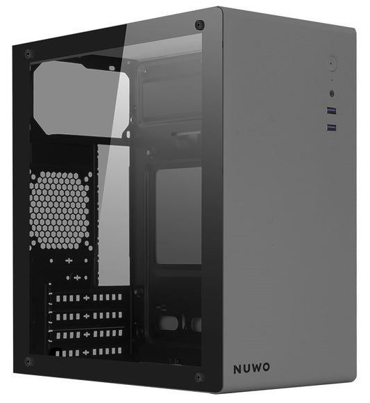 Case Mini Tower No Psu Eguera A112 2Usb3 0 6Mm Spcc Matx Mitx Sl Glass - Visualizzazione dettagliata