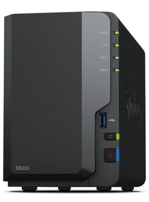 Nas Synology Ds223 2Hd 3 5 2 5 Dd R4 2Gb 2X1Gbe 3Usb3 2 - Visualizzazione dettagliata