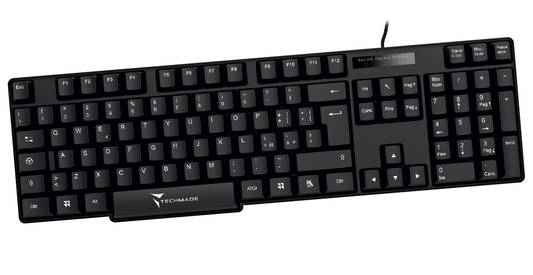 Tastiera Querty 104 Tasti Usb2 0 Te Chmade Tm Kb828 - Visualizzazione dettagliata