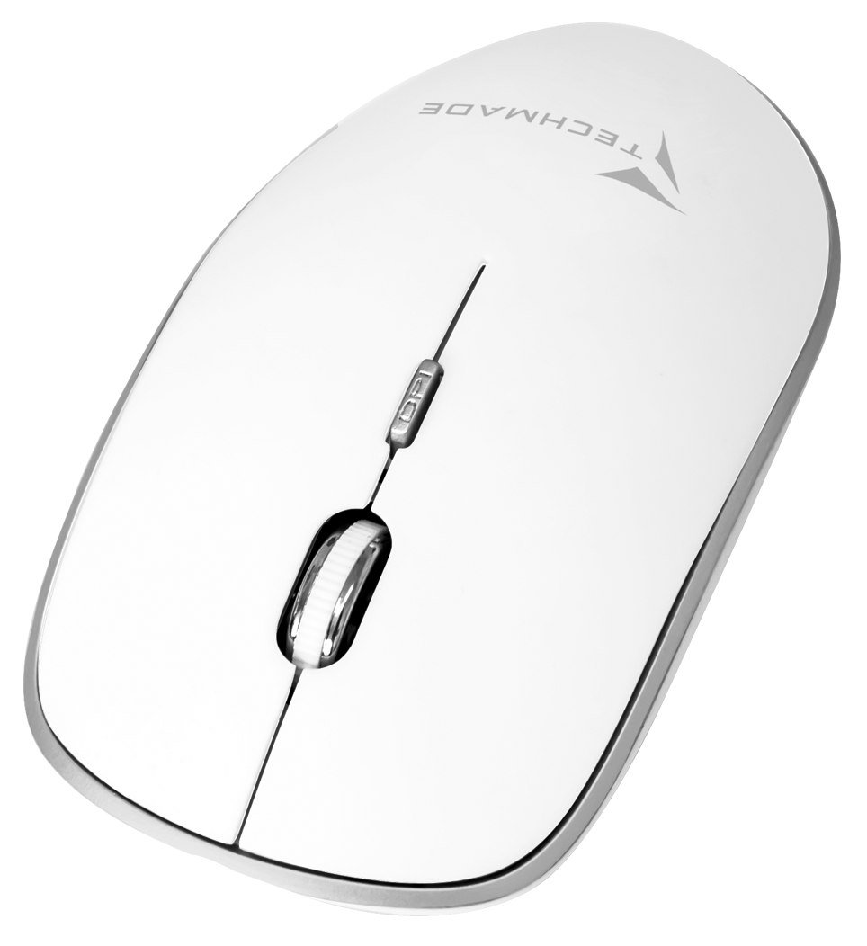 Mouse Wireless Bianco Techmade Tm Muswn4B Wh - Visualizzazione dettagliata