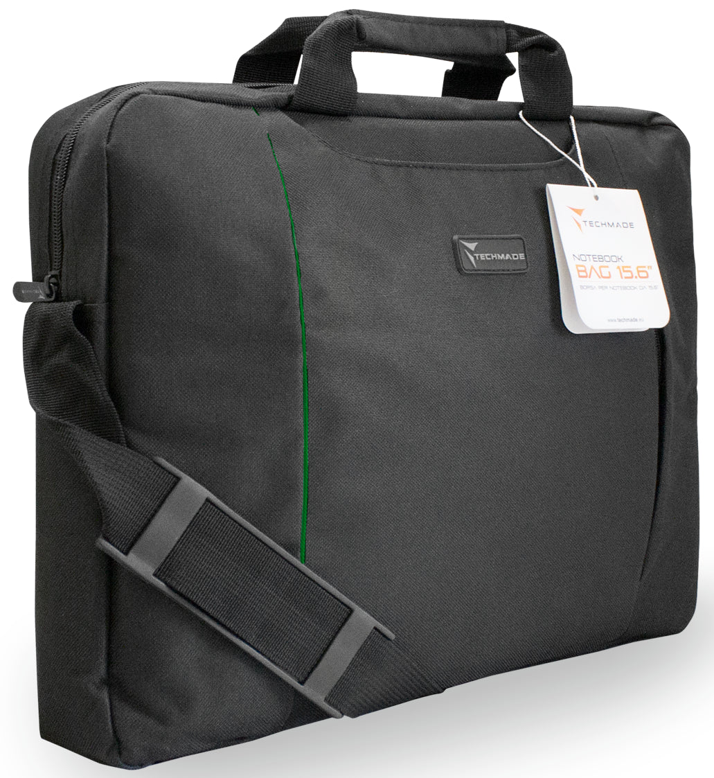 Borsa Nb 15 6 Nero Con Dettaglio V Erde Techmade - Visualizzazione dettagliata