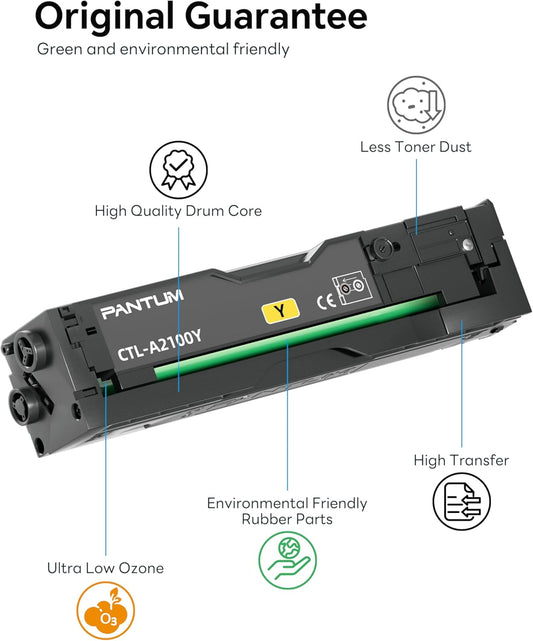 Toner Pantum Ctl A2100Y Giallo 1000 Per Cm2100Adw 1000Pg Toner Drum - Visualizzazione dettagliata