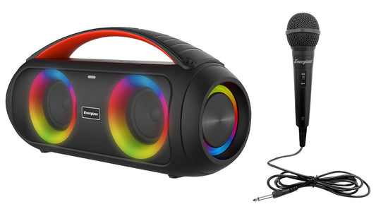 Energizer Party Speaker Bt Powerb Ank Bluetooth Rgb 16W Radio E Mic - Visualizzazione dettagliata
