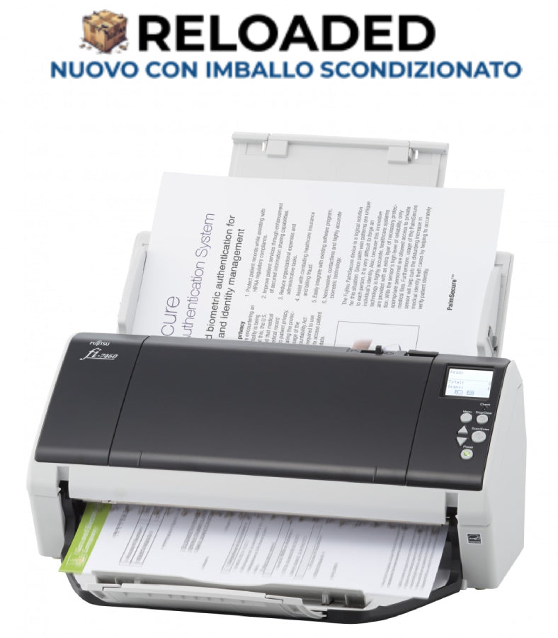 Scanner Doc Ric Fi 7460 A3 Prodotto Aperto Per Test - Visualizzazione dettagliata