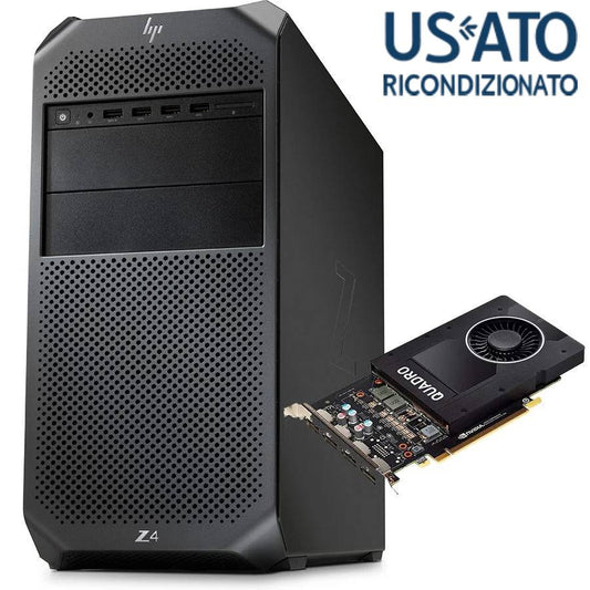 Wkst Ref W 2123 32Gb 480Gb W11P Z4 G4 Quadro P2000 5Gb Tower - Visualizzazione dettagliata