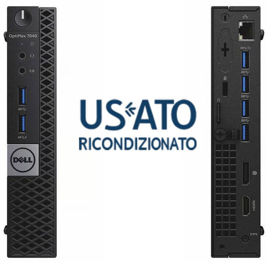 Pc Ref I5 16Gb 256Ssd W10P I5 6500 Dell 7040 Micro - Visualizzazione dettagliata