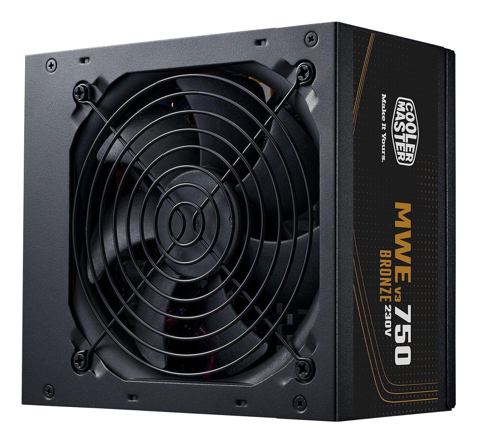 Alimentatore 750W Mwe Bronze V3 80 Fan 120Mm No Modulare - Visualizzazione dettagliata