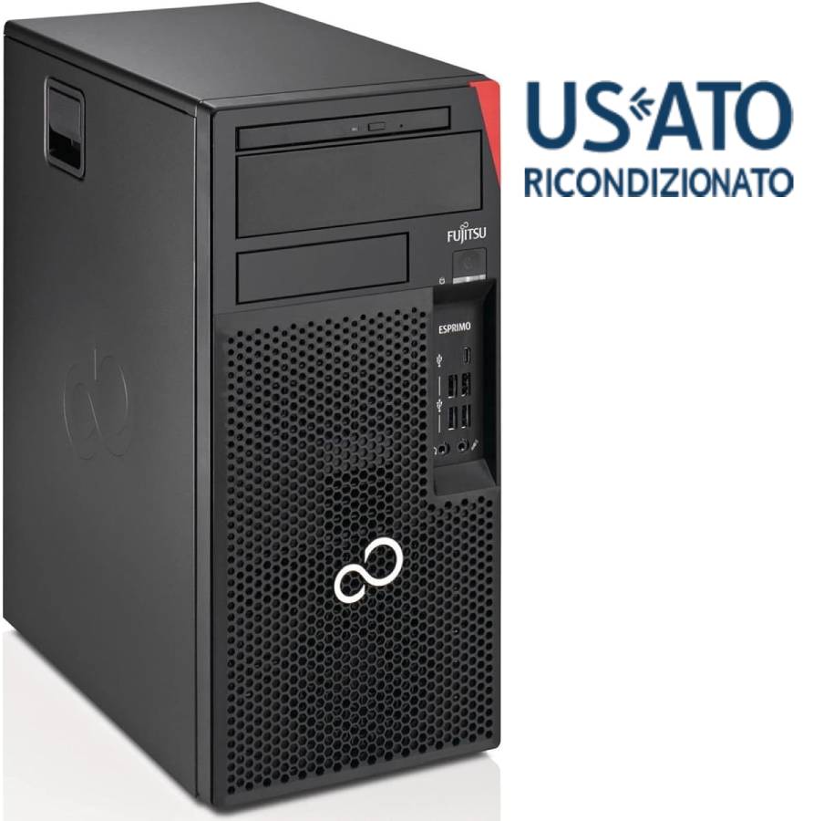 Pc Ref I5 8Gb 256Ssd W11P I5 8X00 Fujitsu P758 Tower - Visualizzazione dettagliata