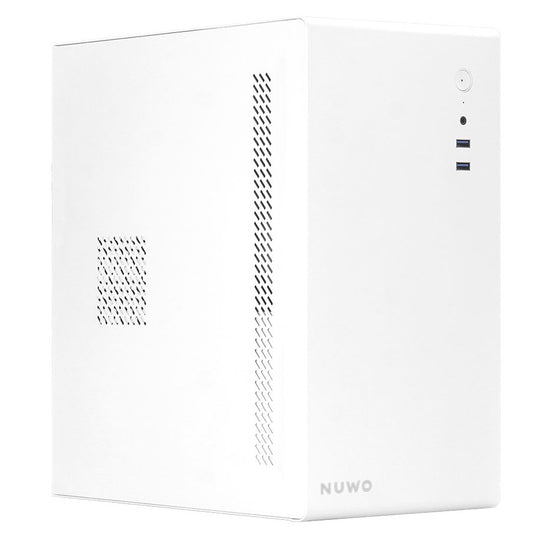 Case Mini Tower No Psu Eguera A103 2Usb3 0 6Mm Spcc Matx Mitx White - Visualizzazione dettagliata