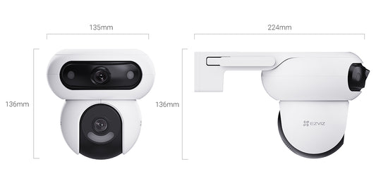 Camera Dual Out 4Mp 360 Ai Wifi Colornight Sirena Audio Msd - Visualizzazione dettagliata