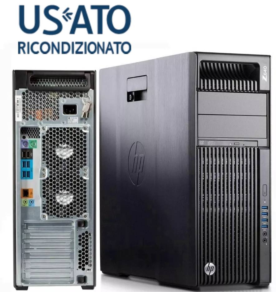 Wkst Ref E5 2683 V3 64Gb 512Gb W10P Z640 Quadro K4200 4Gb Tower - Visualizzazione dettagliata