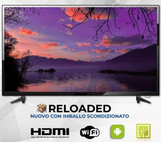 Tv 32 Siltal Hd Led Smart Android Wifi Rj45 Mod Hotel Scocca Rotta - Visualizzazione dettagliata