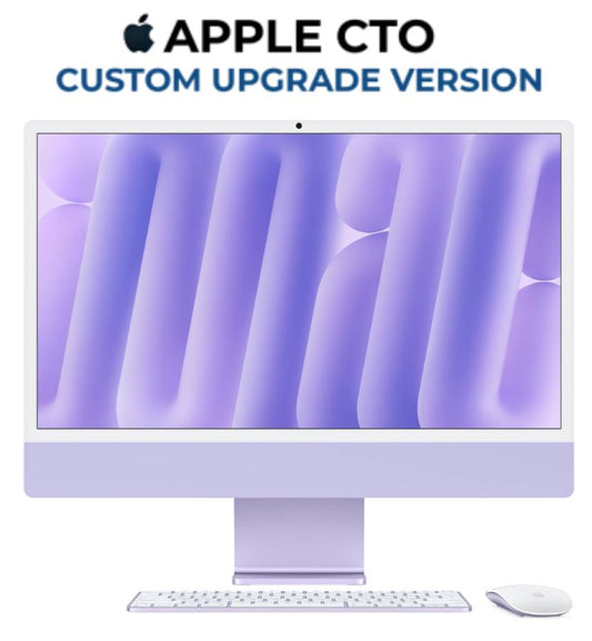 Aio Imac 24M4 10 Cpu Gpu 10C Viola 16Gb 512Gb Ssd 4 5K Viola - Visualizzazione dettagliata