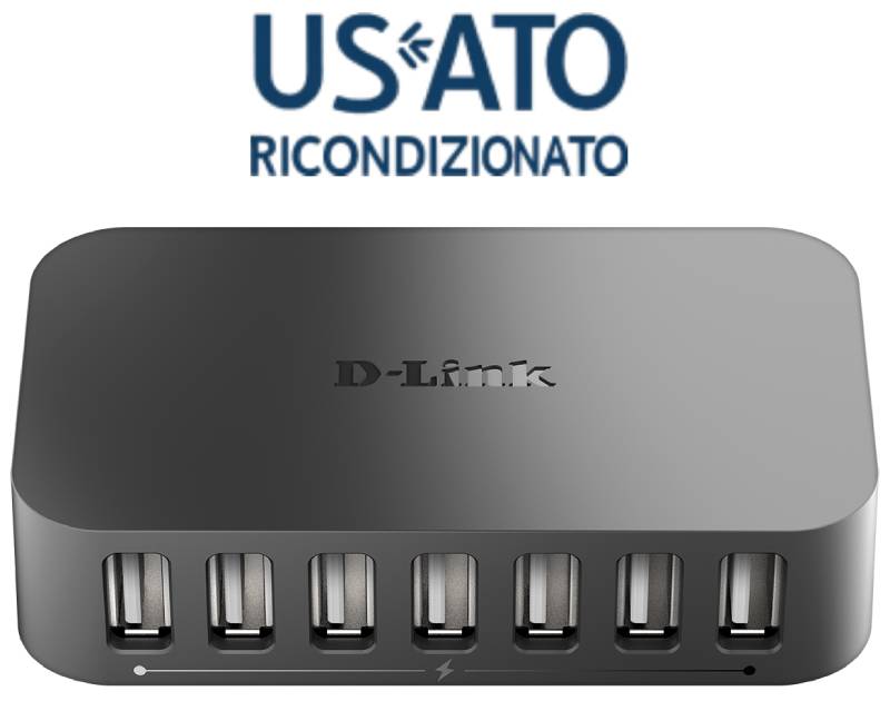 Hub Ref Dub H7 Dlink Usb 7 Porte - Visualizzazione dettagliata