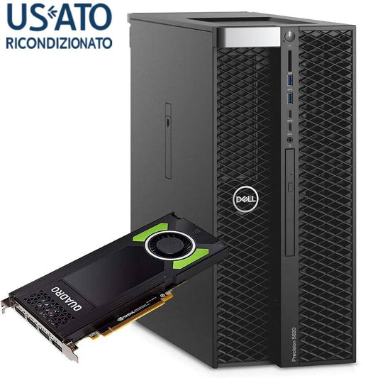 Wkst Ref W 2125 32Gb 512Ssd W11P Dell 5820 P4000 8Gb Tower - Visualizzazione dettagliata