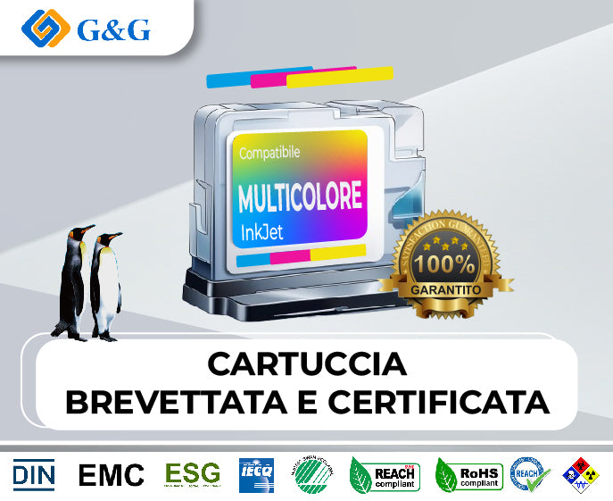 Ink G G 304Xl Cmy 18Ml Rigenerato Ink Level Multipack - Visualizzazione dettagliata