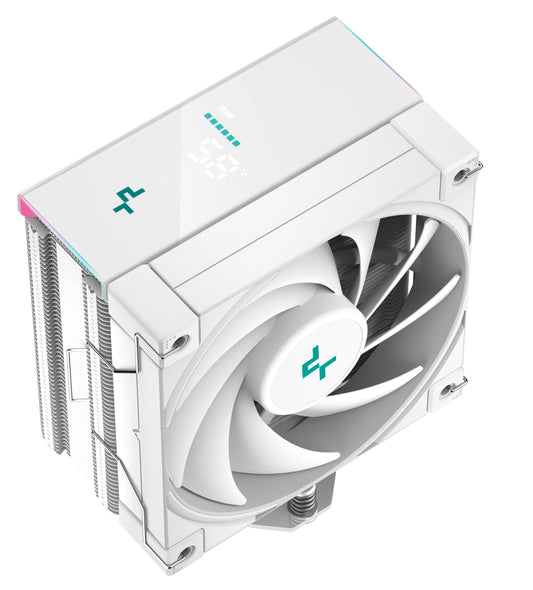 Dissipatore Aria Deepcool Ak400 Wh Lga 1151 1700 Amd Am4 Am5 Rgb - Visualizzazione dettagliata