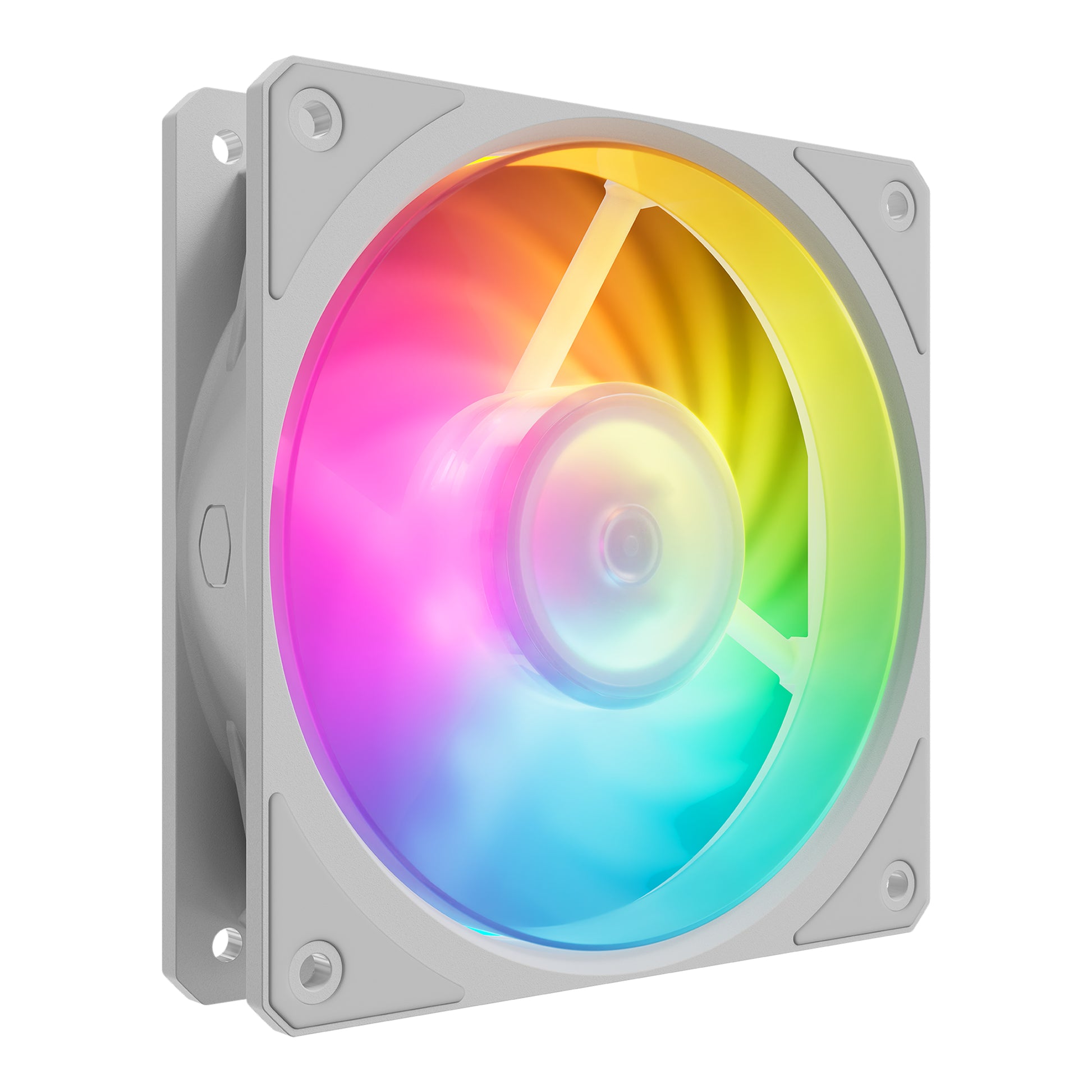 Ventola Per Case Mobius 120P White 120 120 25 Argb - Visualizzazione dettagliata
