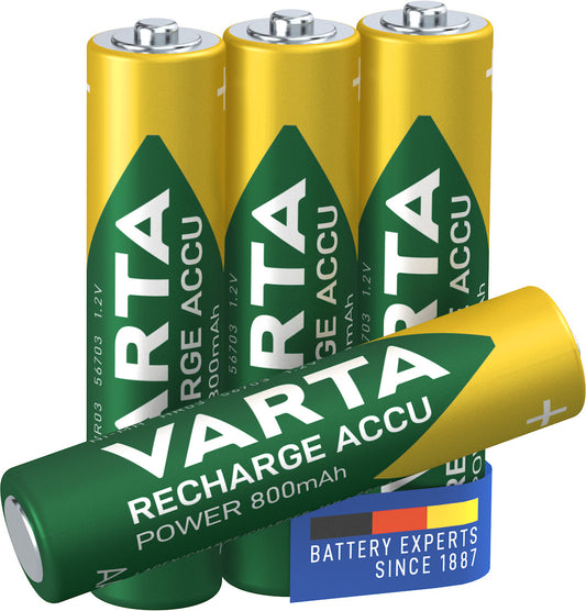 Batteria Ministilo Aaa Ricaricabile 800Mah Conf Blister 4Pz Vart - Visualizzazione dettagliata