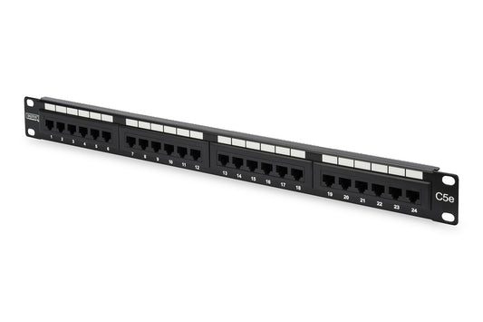 Patch Panel 24 Porte Non Schermato Utp Cat 5E 8 Poli Rj45 Rack 19 - Visualizzazione dettagliata