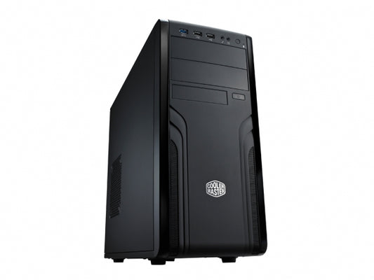 Case Mid Tower No Psu Force 500 1Usb3 1Usb2 Black - Visualizzazione dettagliata