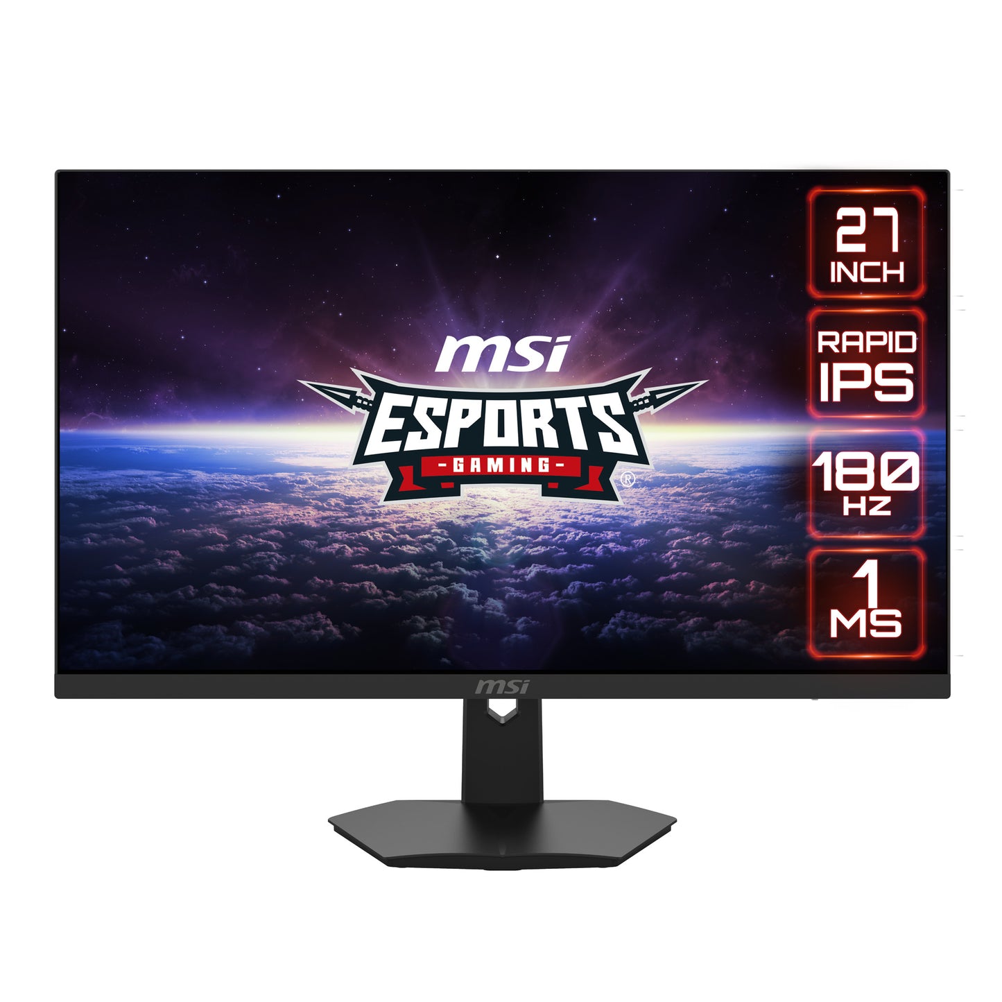 Mon 27 Ips Gaming 2Hdmi Dp Vesa Msi G274F Black Vesa Fhd - Visualizzazione dettagliata