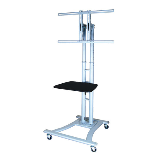 Staffa Pavimento Per Tv 27 60 Load 50Kg 600X400 Reg Altezza - Visualizzazione dettagliata