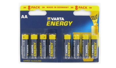 Batteria Stilo Aa Lr03 Energy Megapack 8Pz 1 5V Varta - Visualizzazione dettagliata