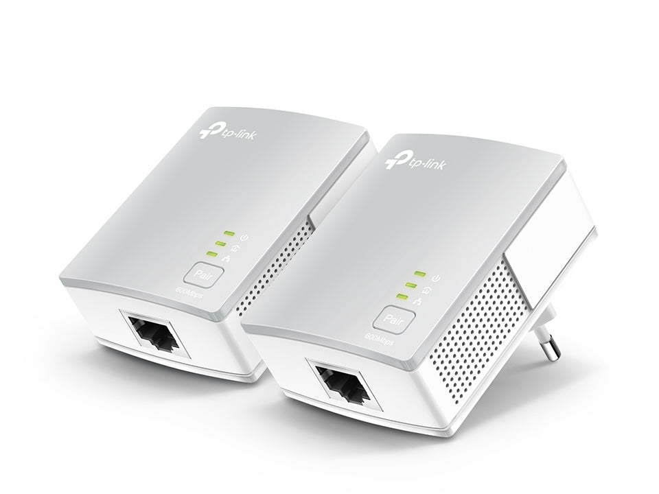 Powerline 600Mbps Kit Nano Size Tpl Ink Multistreaming Twin Pack - Visualizzazione dettagliata