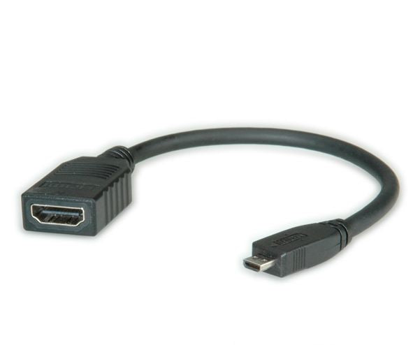 Adattatore Micro Hdmi Hdmi 4K M F 3840X2160 30Hz Con Cavo 0 15Mt - Visualizzazione dettagliata