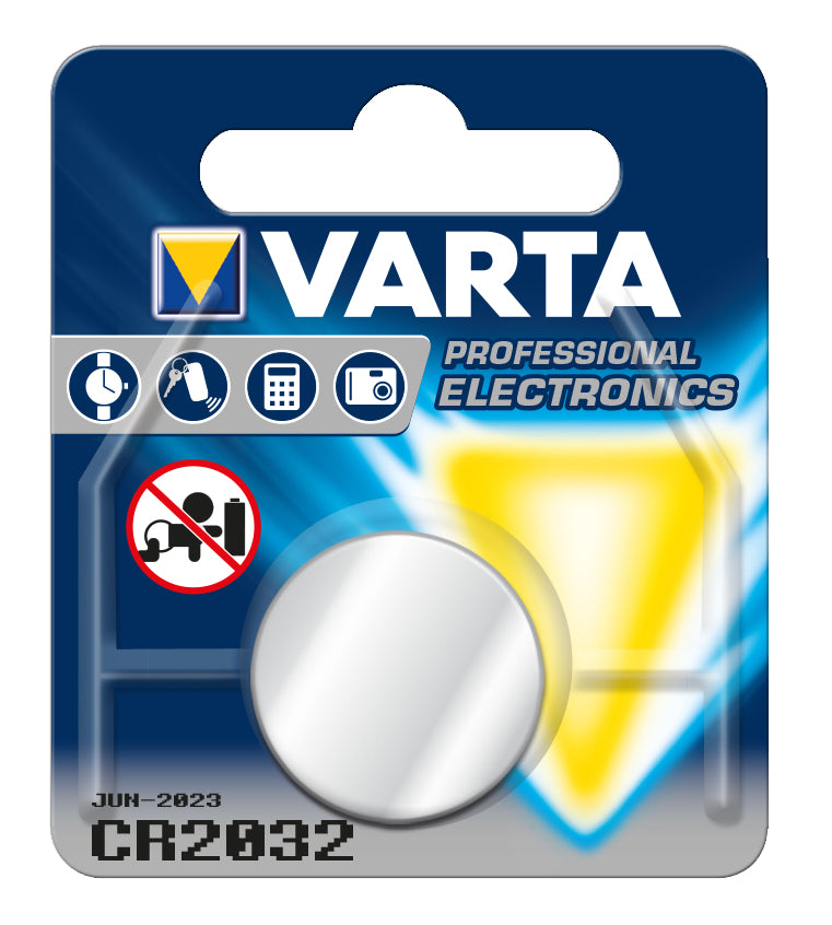 Batteria Cr2032 Litio 3V Bottone Conf Blister 1Pz Varta - Visualizzazione dettagliata