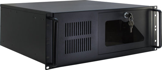 Case Rack Nero Atx 485 480 178 4 Unit - Visualizzazione dettagliata
