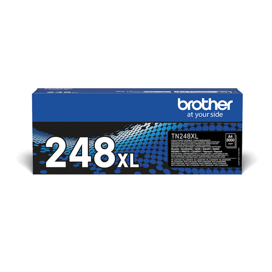 Toner Brother Tn248Xlbk Nero 3000Pg Per Mfcl3740 8390 8340 3760Cdw - Visualizzazione dettagliata