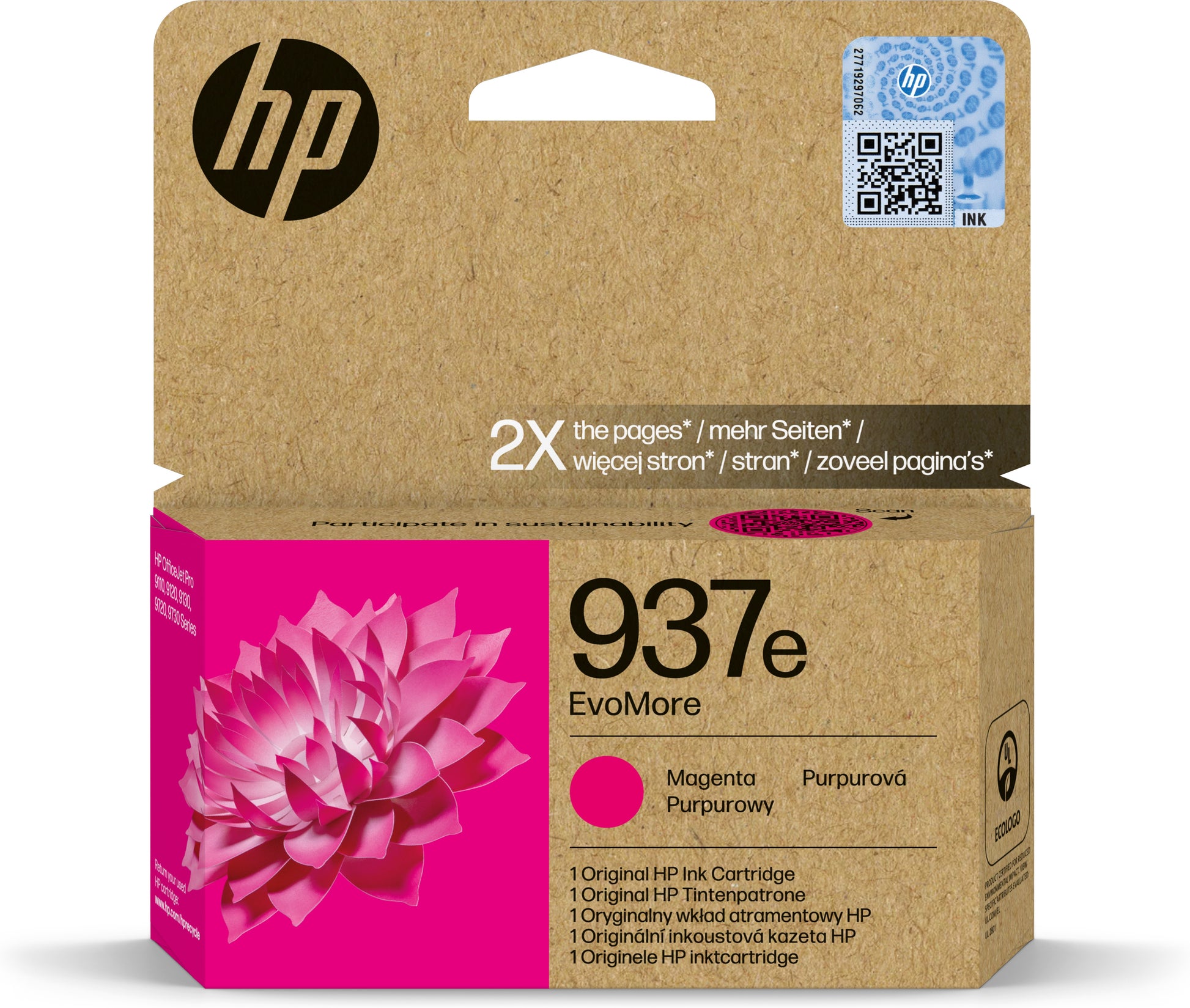 Ink 937E Magenta Officejet Pro 9 120 1650Pag - Visualizzazione dettagliata