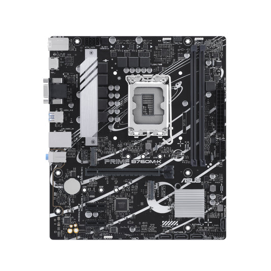 Mb Asus Prime B760M K S1700 2D5 4S3 M 2 Gbl U3 2 Vga Hdmi - Visualizzazione dettagliata